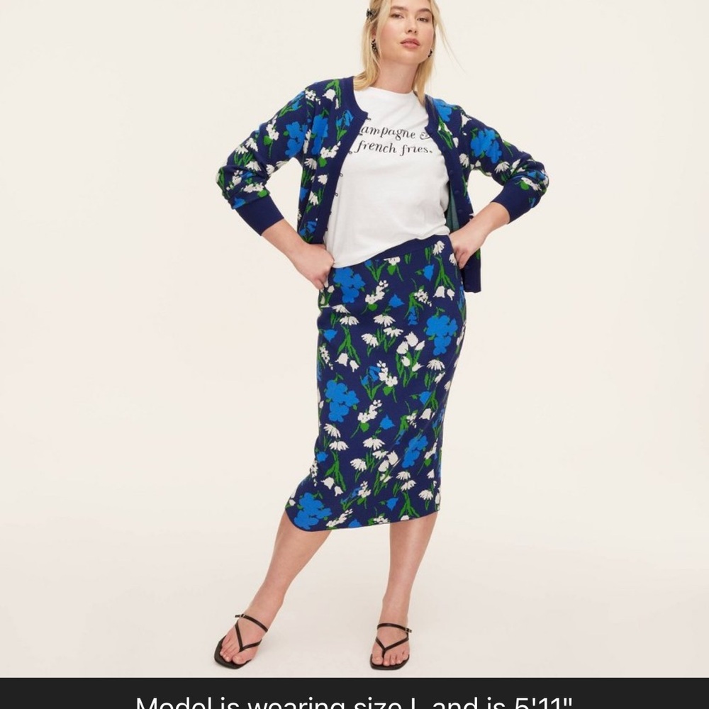 Kate Spade x Target - Floral Midi Skirt